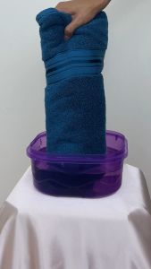 Tuala Mandi Dewasa Large Size (#Y8771) 70x140cm Kain Tebal Serap Air 385g Bath Towel Soft Cotton High Absorbent
