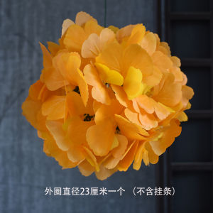 Fall Creative Fresh Produce Hanging Ornament Ball High Simulation Ginkgo Leaf Ball Decorative Hanging Leaf Strip Window Display