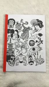 แบบลายสัก ลายสักวินเทจ (ชุดที่ 2) (A4 1ชุด10แผ่น) (ไม่ใช่สติ๊กเกอร์) แบบสักลาย