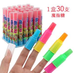 Kẹo Mút Tầng Hình Ngón Tay ~ Vỉ 30 Cây