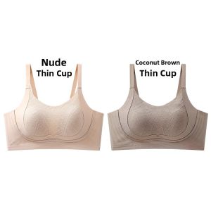 MiiOW | Cat Woman Underwear 2025 New Style Big Boobs Look Small Beautiful Back Anti-Sagging Side Breast Reduction U-Neck Bra For Young Women