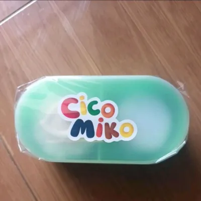 tempat bedak bayi 2 in 1