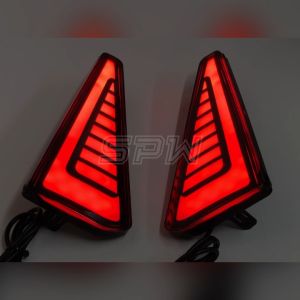 Toyota Voxy Noah (2016 to 2019) Reflector (4 in 1 Function) Rear Bumper Reflector 80 Series LED DRL Foglamp Brake Light Foglight Spotlight Signal Light