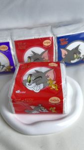 Simple : กระดาษเช็ดปากลายทอมแอนด์เจอร์รี่ 86 แผ่น 3 ห่อ/แพ็ก (20467)