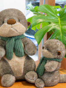 GUAIBUDIAN | Cute Simulation Otter Coypu Stuffed Toy