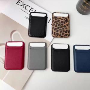 LS | Leather Wallet Magnetic Card Holder For Magsafe iPhone 18 17 16 15 14 Pro Max Carbon Fiber Saffiano Strong Magnet Card Slot Case