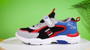 25-Giày Thể Thao Lưới Thoáng Khí Mới Giày Bé Trai Giày Bé Gái Siêu Nhẹ size 28-40 Giày Xuất Khẩu