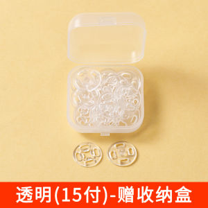 โปร่งใสเสื้อเด็กที่มองไม่เห็นปุ่มผู้ให้บริการ Lima ยี่ห้อวัสดุไนลอนป้องกันแสงเดินเหมาะสําหรับผ้าตกแต่งบ้าน