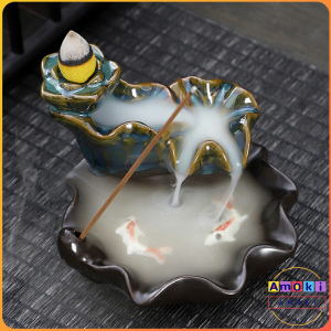 Amoki Ceramics Backflow Incense Burner: A Stylish & Durable Home Decor
