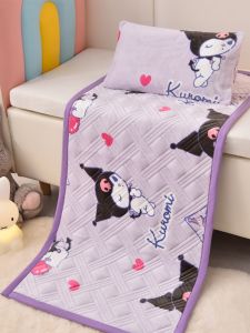 Kuromi Childrens Mattress Fleece-lined Sleepover Bed for Primary School Students Kindergarten After-school Class 70*170cm