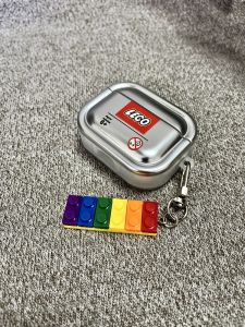 Apple AirPods pro 3 4 Protective Case Bluetooth Earphone Cover Compatible with Building Blocks Soft TPU Shell Cool Cartoon Pattern