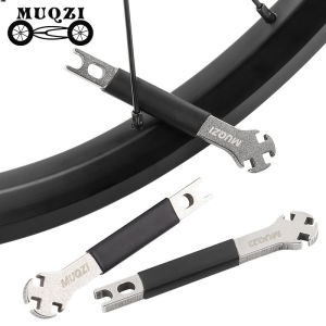MUQZI Triple Bicycle Spoke Wrench For 3.3/3.4/3.5mm Spoke Tool