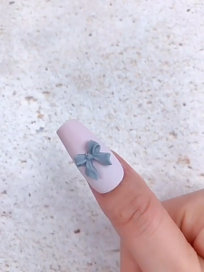 Đồ trang sức nơ nghệ thuật móng tay mới người nổi tiếng trên Internet trong bản vá móng nubuck Nhật Bản bùng nổ trang trí móng tay ba chiều 10pcs/set