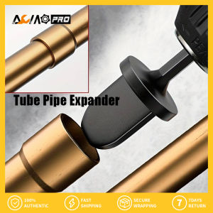 Aumopro 5/6 cái ống Đế Quốc chuôi lục giác Ống Expander hỗ trợ cho điều hòa máy điều hòa swaging Dụng cụ xoay thiết lập bằng điện Powered Ống mở rộng công cụ thiết lập 7/8 "3/4" 5/8 "1/2" 3/8 "1/4 inch