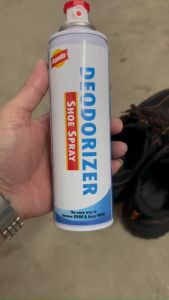 Xịt khử mùi giày dépmũ bảo hiểm Hando 300ml