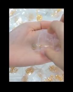 Kalung Titanium Wanita Liontin Bola Giok Anti Karat / Kalung Aksesoris Fashion Wanita / Kalung Titanium Anti Karat