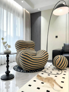 PURPLE LEAF | Stylish Designer Lazy Sofa Chair