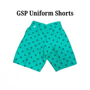GSP Girl Scout  Green Short For Kids to Adult (Katrina)