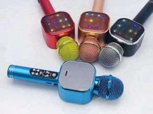 SPEAKER MIC KARAOKE BLUETOOTH Q09 MICROPHONE WIRELESS SMULE