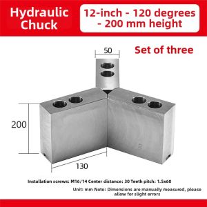 Elevated Thick Hydraulic Chuck Jaw Clamps