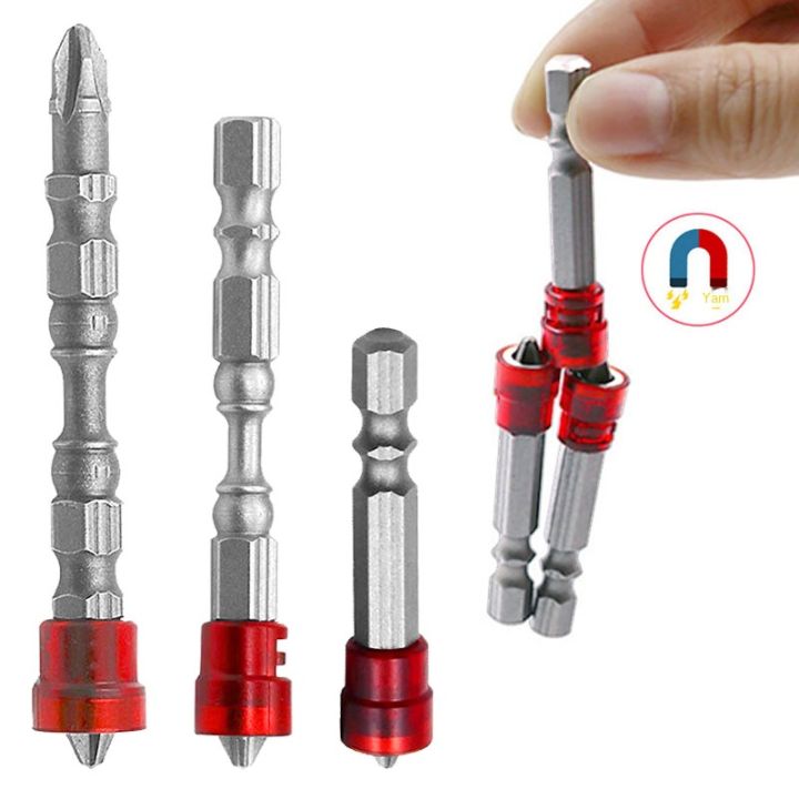 Magnetic Screwdriver Bits 1/4 Inch Hex Shank Drywall Electric ...