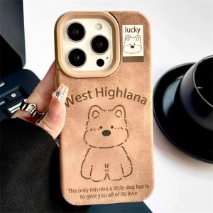 Sup&LV | Fall Winter Apple iPhone Soft Silicone Case Cute Creative Hand Rope Protection Anti-fall For Men Women 13 14Plus 15Pro 16Promax