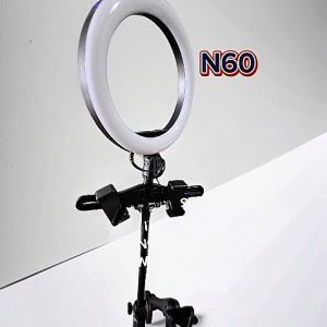 N60 ORIGINAL BETAVO STAND MIC 240 CM LIVE KONTEN HOLDER HP2 CABANG PRODUK STAND HANDPHONE DUAL DOUBL