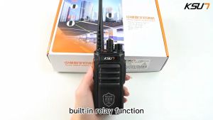 KSUN RL30 Walkie Talkie yang kuat Jarak Jauh10km HT 10w Relay Built in