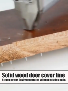 REAIM Heavy Duty Electric Nailer 1800W 360pcs/min Straight Nailer Tacker for Woodworking Furniture Trim & Picture Frames Woodworking Hand Tool