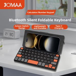 JOMAA | Bluetooth Mini Portable Travel Charging Thin Small Phone Case Keyboard