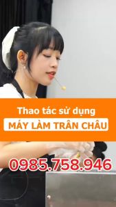 Máy vo viên trân châu trà sữa viên tròn tiện lợi khuôn inox khuôn 6/8/10mm