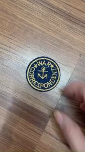 Miếng Sticker Thêu Ủi hình logo cao cấp