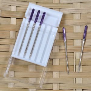 Janome Electric Sewing Machine for Home Use Elastic Knitted Fabric Thread Preventing Jumping 14th Purple Needle by Brother