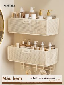 XIJIJIA | Kệ Tường Phòng Tắm Không Cần Đục Lỗ