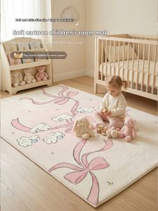 BEIAISI | Princess Style Silent Room Decor Carpet