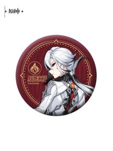 Genshin Impact Alikino Servant Collection Badge Stand Color Paper Sand Timer Instant Photo Game Anime Collectible