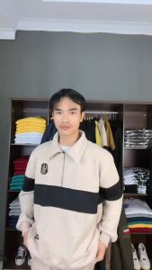 Rugby Halfzip - Jaket Sweater Pria - Maxpro Jaket Rugby Sweatshirt Pria & Wanita Premium