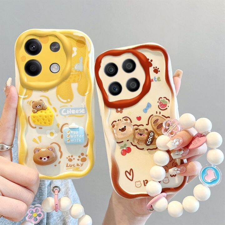 Phone Case POCO C65 X6 Pro M6 Pro 4G Colored Doll Cute Cartoon Macaron ...