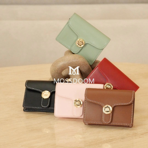 MOSSDOOM Womens Bag Bria Wallet Retro Design Multiple Card Slots Card Holder Mini Wallet