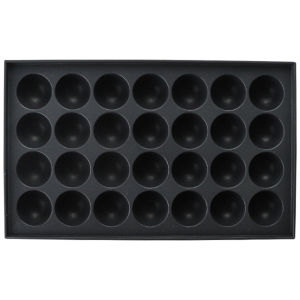 Nonstick Aluminum Takoyaki Pan 24 Egg Capacity Multi Purpose Takoyaki Maker for Easy Use