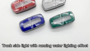 1 Pc - 12V/24V 29 LED Waterproof Truck Side Marker with Running Signal Indicator Light Auto Warning Light
