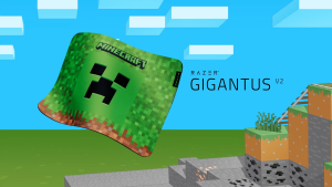 Razer Gigantus V2 - Soft Gaming Mouse Mat (Medium) - Minecraft Edition