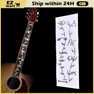 Beautiful Guitar Bass Inlaid with Fretboard Ultra Thin Tree Sticker Graffiti Waterproof Sticker Phone Case Refrigerator