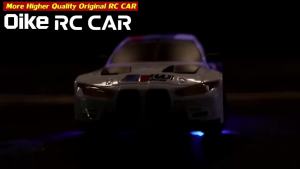 Oike 4WD 2.4G Radio Remote Control RC Car 4X4 Drift Racing Truck with LED Light 20KM/h High Speed Vehicle Drive Model Toy Gift
