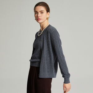 New Year Red Sweater 2025 Spring New Style Womens Knittedwear OL Style Long Sleeve round Neck Pullover Pure Color Fashion