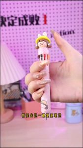 Pen Bola 10 Warna Comel Pen Multiwarna Pelajar Pen Tekan Kreatif Pen Sekolah Viral Kanak Kanak 0.5MM Kids 10 Colors Ballpoint Gel Pen Creative Stationery 0.5MM宝宝10色圆珠笔按压笔合一中性笔创意文具 A333