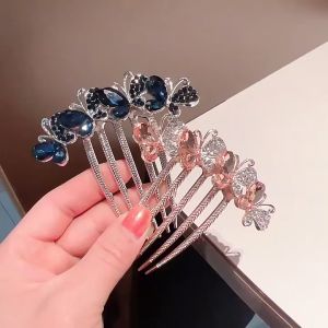 Sirkam Rambut Alloy steel jepit rambut sanggul Sisir Rambut Kebaya Wedding aksesoris wanita