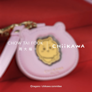 CHOW TAI FOOK Chiikawa 999.9 Gold coin R37554-R37556