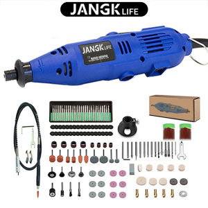 JANGKLIFE 110V 220V Power Tools Electric Mini Drill Die Grinder Engraver Polisher with Rotary Tools Set Kit For 3000 4000
