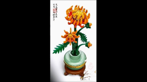 Flower Bouquet Building Blocks DIY Artificial Floral Set Eco‑Friendly ABS Toys Home Decor Gift Hadiah